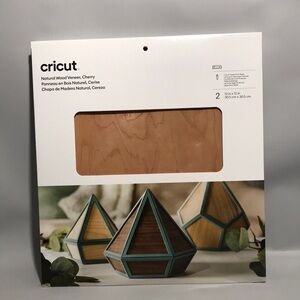 Cricut NEW Natural Wood Veneer Cherry Wood Color